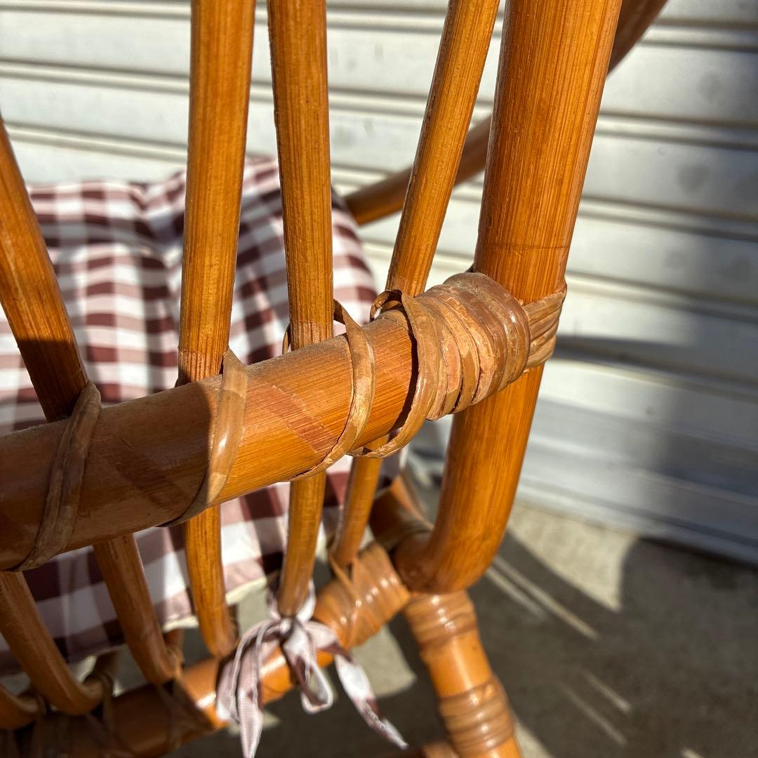 円形椅子2脚セット