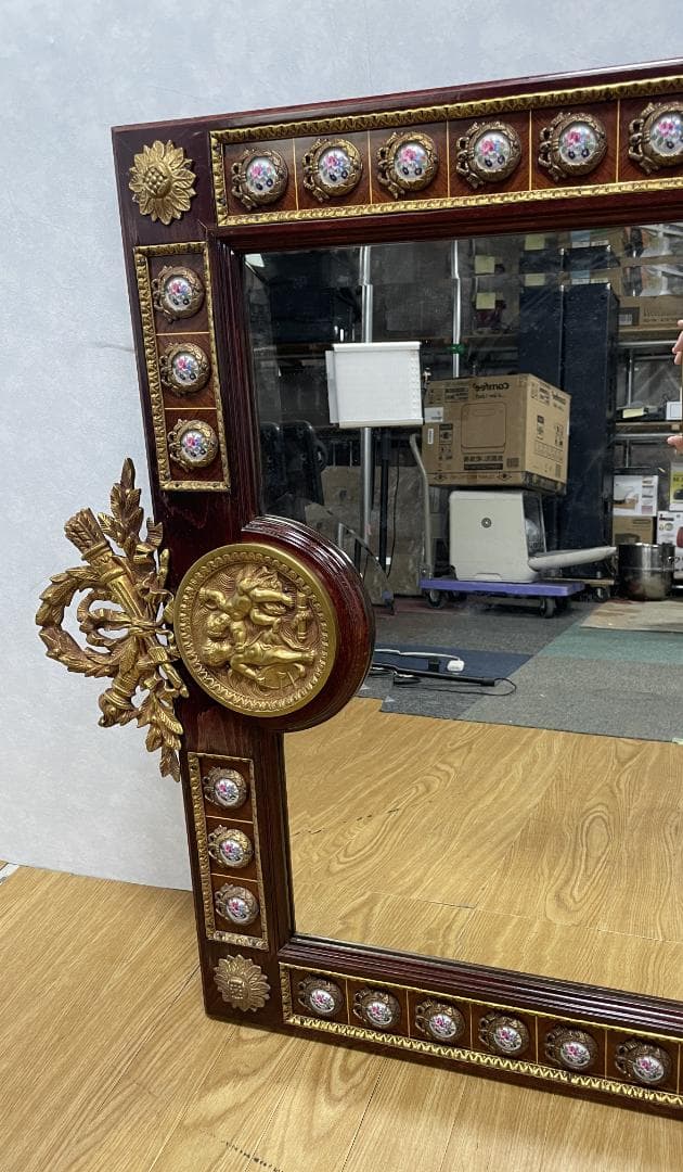 K♢634 　1893年 MARINER マリネール　ウォールミラー