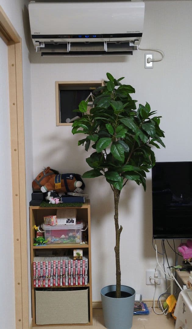 【直接引き取り限定】人工観葉植物 緑色 Ikea FEJKA フェイカ