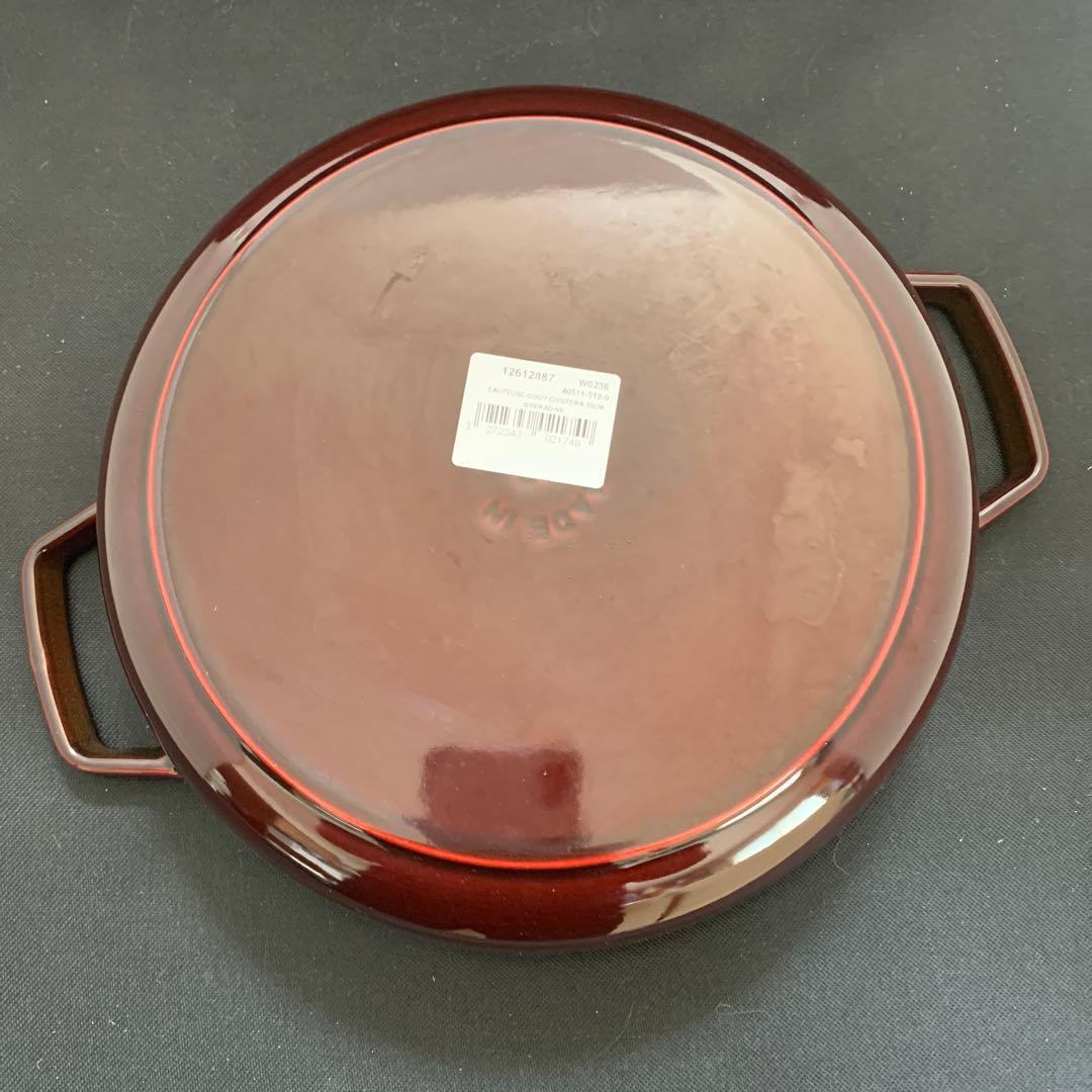 ストウブstaub ブレイザー ソテーパン 28cm