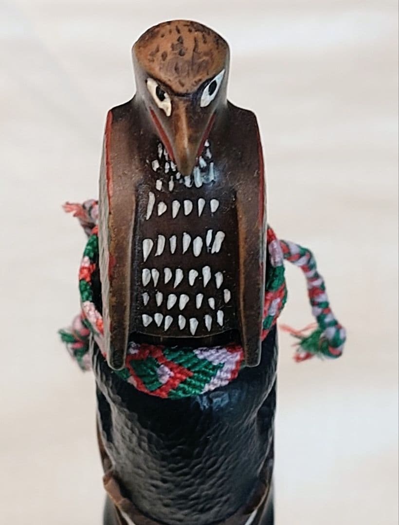 トーテムポール 鷲＆ビーバー BOMA 社製 手塗り★レア★