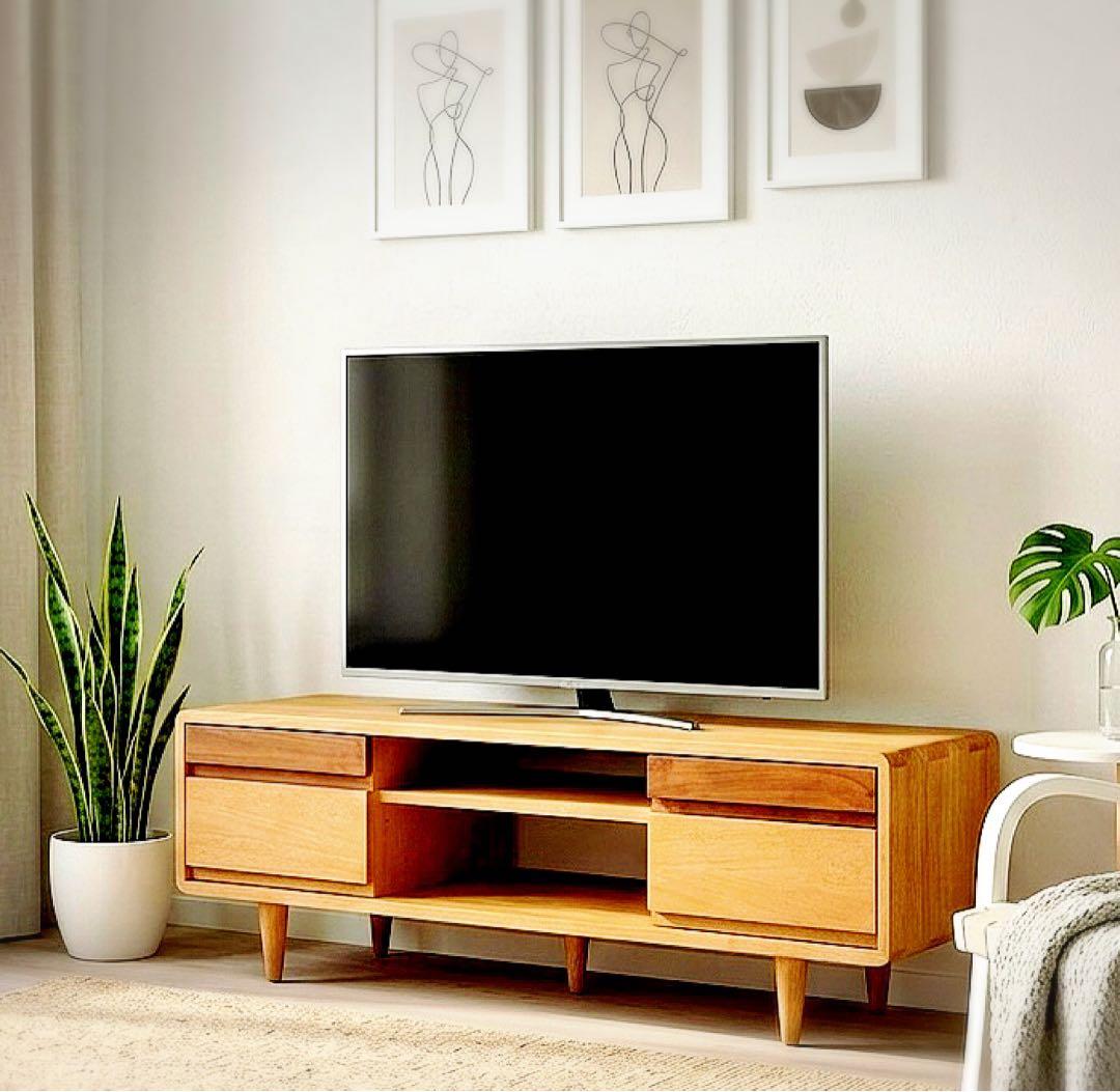 KZ015 actus シンフォニー　TVボード　125　北欧スタイル