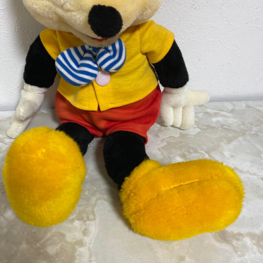 東京ディズニーランド開園当時物 ミッキーマウスぬいぐるみ 特大サイズ