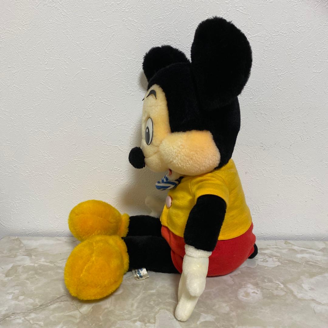 東京ディズニーランド開園当時物 ミッキーマウスぬいぐるみ 特大サイズ