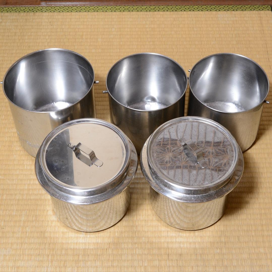 湯煎器　電気ウォーマー ステンレス 丸ポット スープケトル キッチンポット