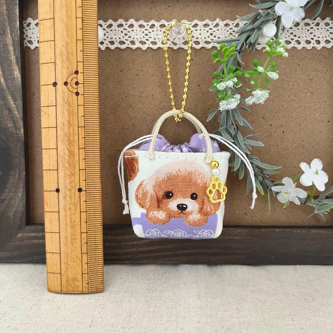 2408-13 ミニチュア巾着トートサシェ 香り袋　SOLD→ご注文承ります♡