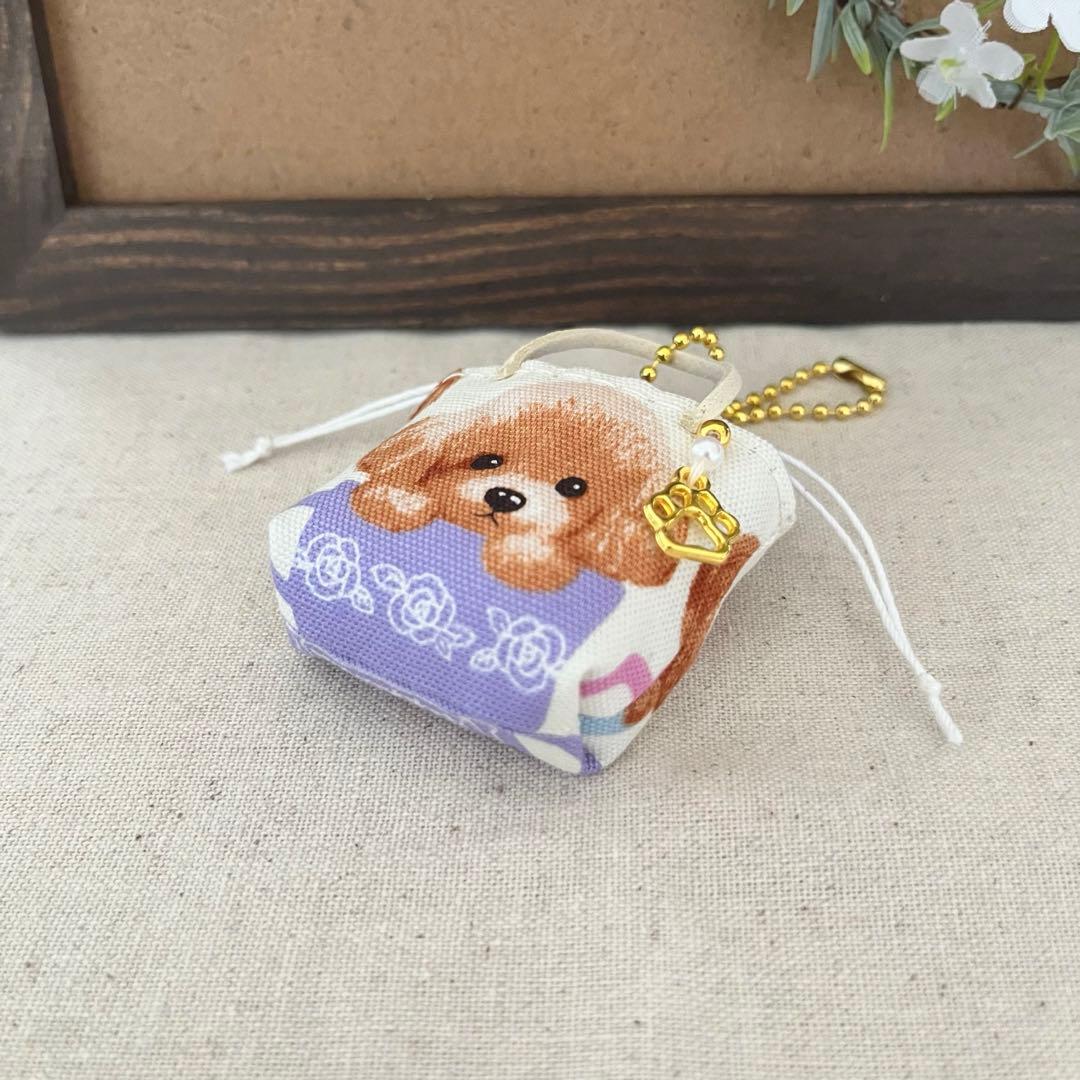 2408-13 ミニチュア巾着トートサシェ 香り袋　SOLD→ご注文承ります♡