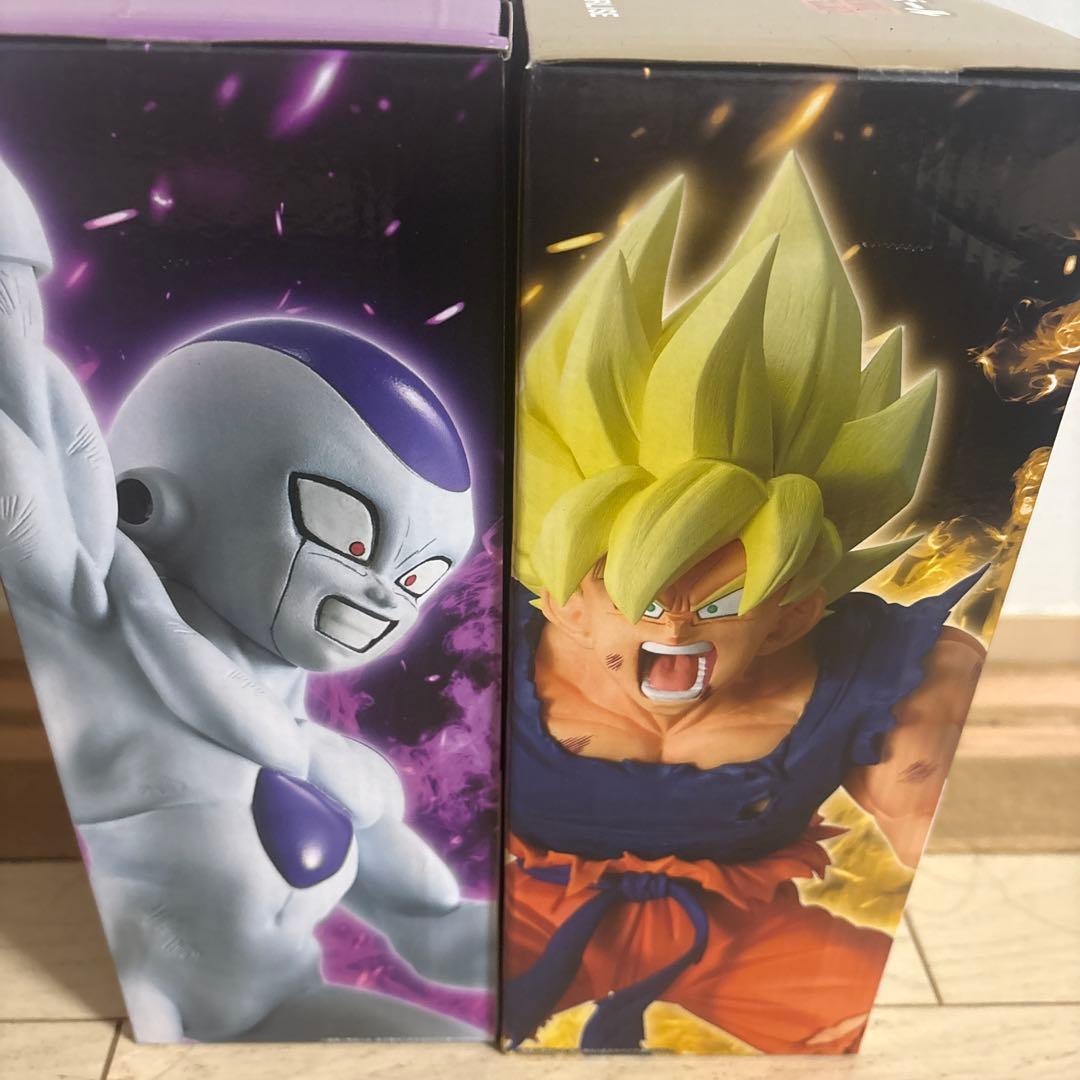 一番くじ　ドラゴンボール　B賞超サイヤ人孫悟空　C賞フリーザ　Fアクリルスタンド