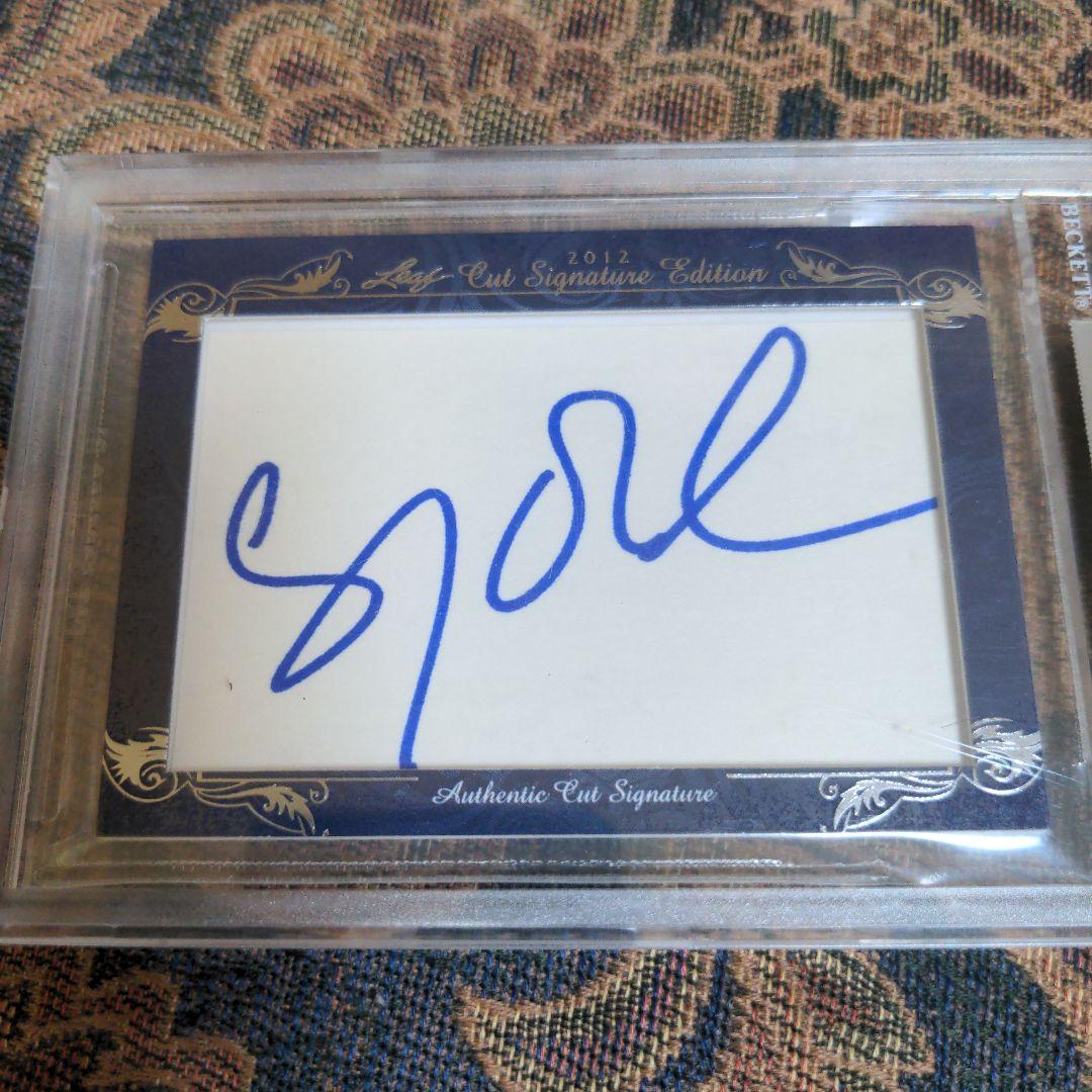 ゲイリーオールドマン 直筆 サインカード　シリウスブラック　ハリーポッター　限定