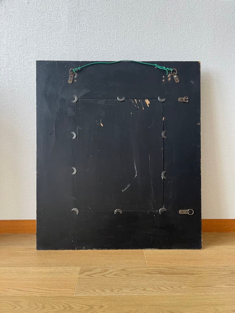 鏡　ミラー　アンティーク　ヴィンテージ　床置き・壁掛け両用