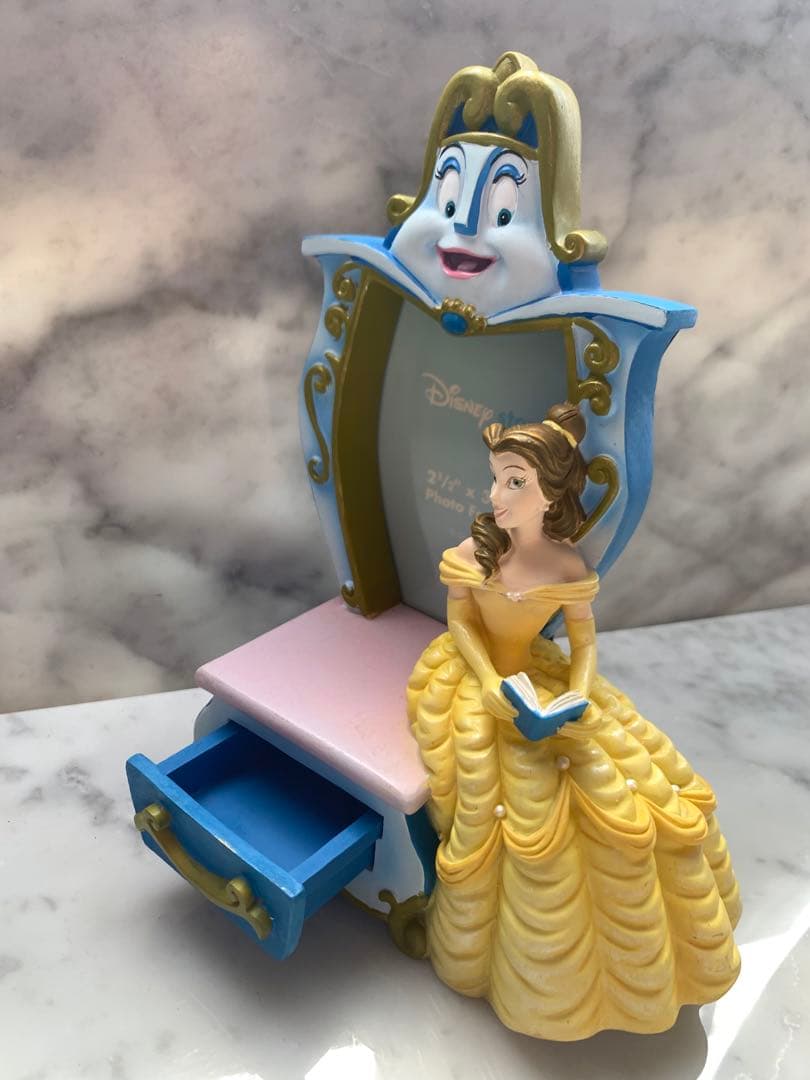 Disney 美女と野獣　ベルとワードローブ　フォトフレーム　希少商品