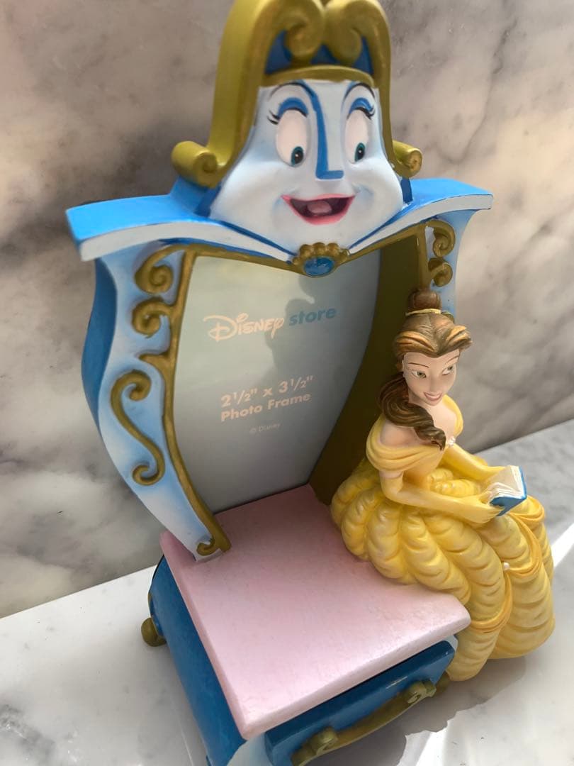 Disney 美女と野獣　ベルとワードローブ　フォトフレーム　希少商品