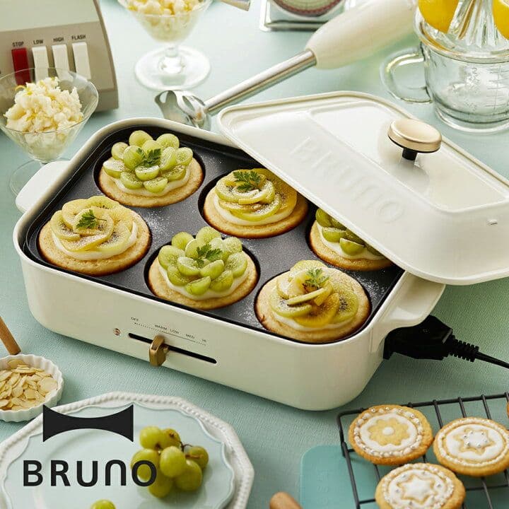 BRUNO コンパクトホットプレート ブルーノ　ホワイト