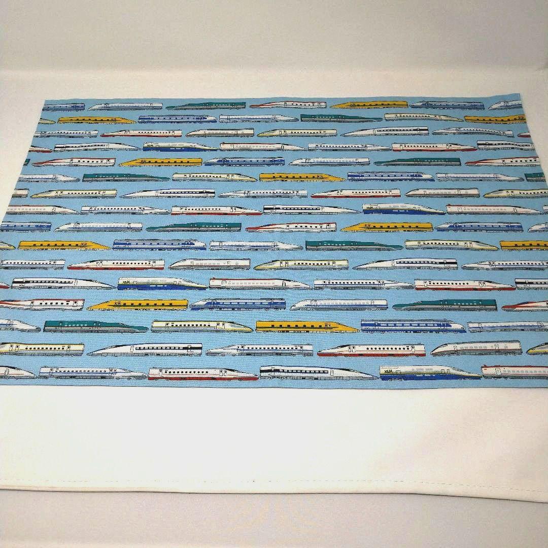 小学生用ランチョンマット・巾着袋　ハンドメイド　新幹線