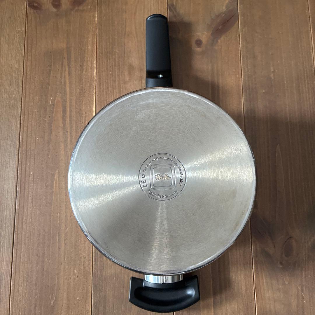Fissler 圧力鍋 ステンレススチール レシピ本付き