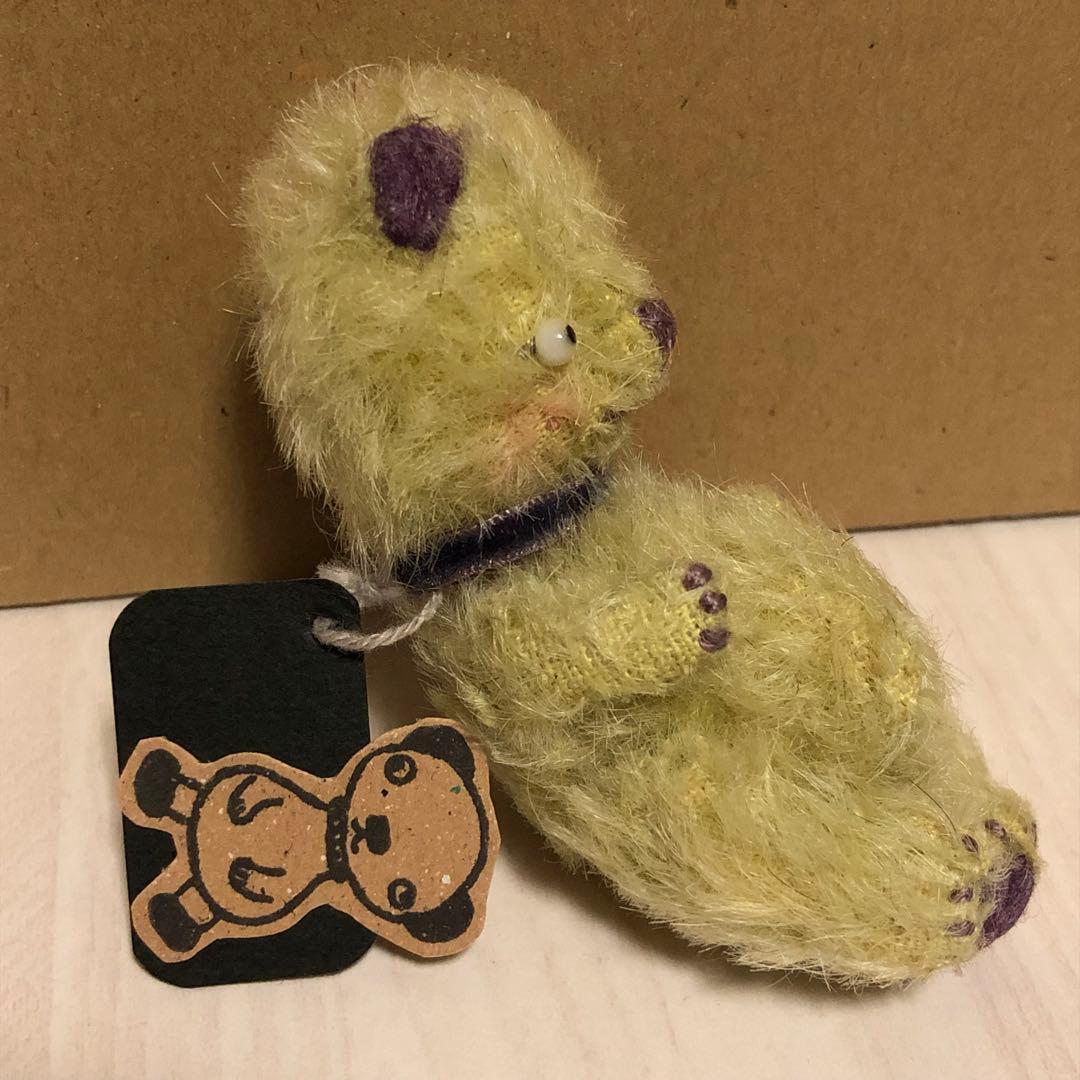 【貴重】人気作家様　テディベア　美品　①