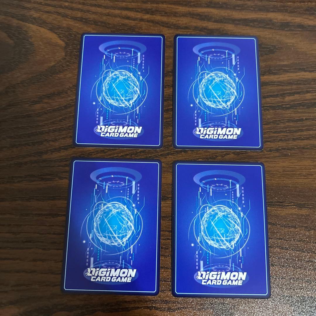 マスティモン/BT23/4枚セット/デジモンカード ①
