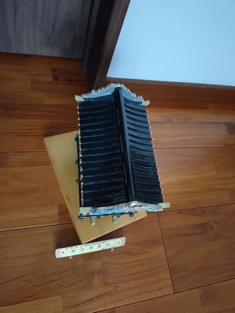 日本三大曳山祭りの一つ秩父夜祭の屋台 置物