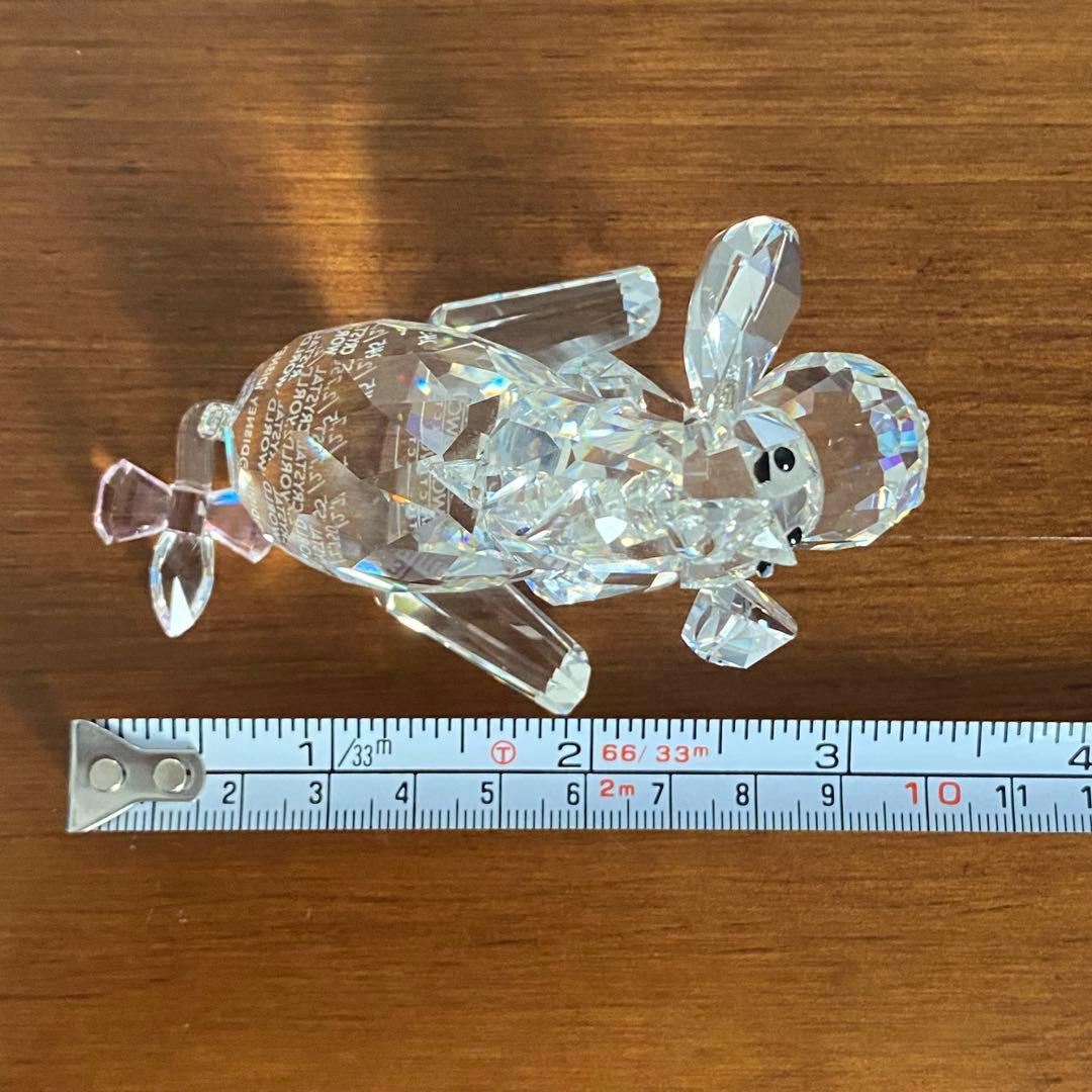 【欠けあり】ディズニーショーケース クリスタルワールド イーヨー 置物