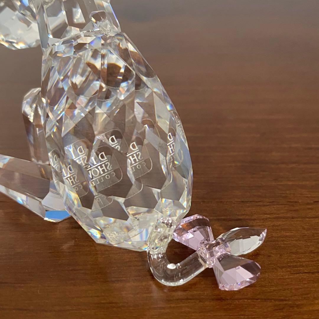 【欠けあり】ディズニーショーケース クリスタルワールド イーヨー 置物