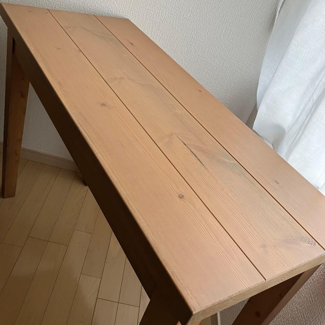 木製デスク　テーブル　横幅 100/高さ 72/奥行き 41/ オリジナル家具