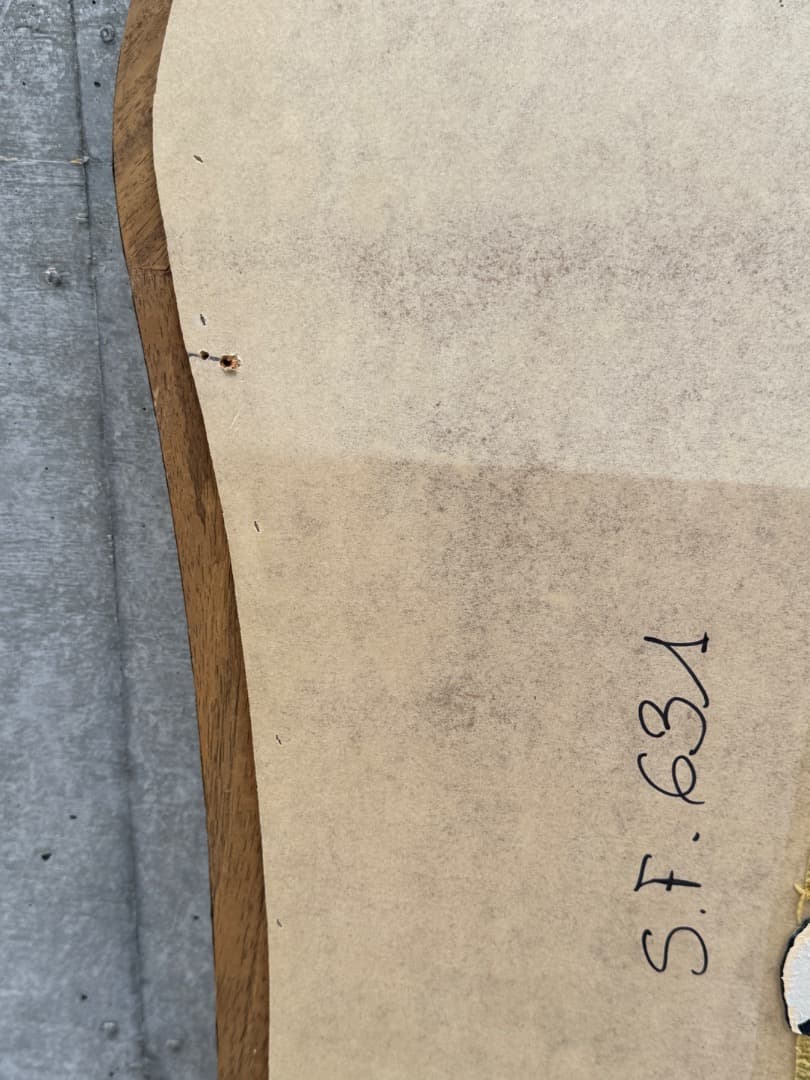 【美品】ミラー 壁掛けミラー イタリア製 ミッドセンチュリー 鏡 ②