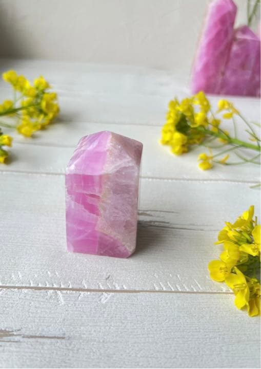 ピンクアラゴナイト　天然石　パワーストーン　希少　レア　美品　スピリチュアル