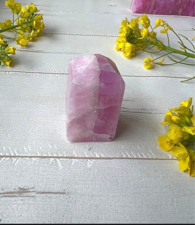 ピンクアラゴナイト　天然石　パワーストーン　希少　レア　美品　スピリチュアル