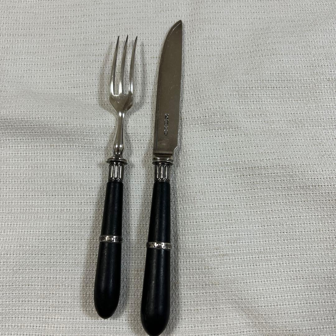 アンティーク　高級　シェフィールド 製　ロバーツ&ベルク　カトラリー　イギリス製