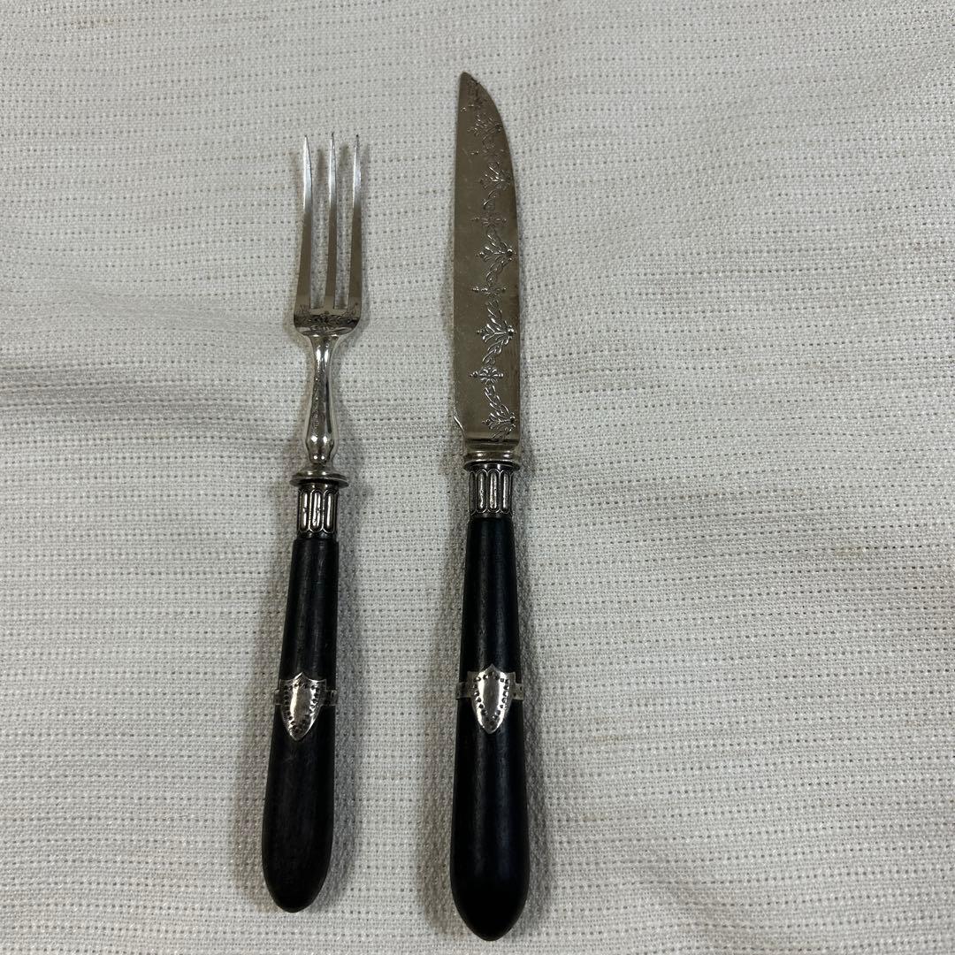 アンティーク　高級　シェフィールド 製　ロバーツ&ベルク　カトラリー　イギリス製