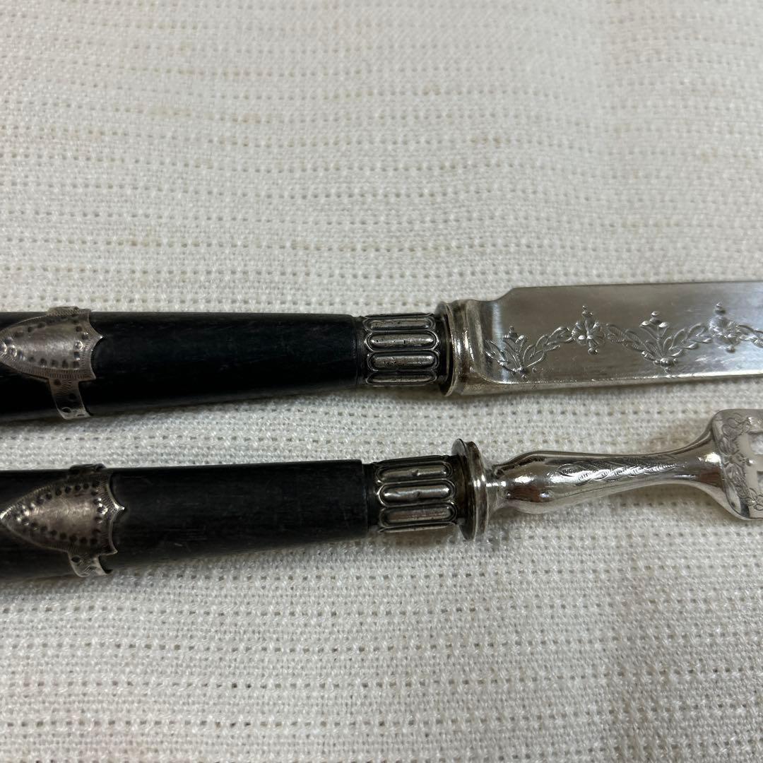 アンティーク　高級　シェフィールド 製　ロバーツ&ベルク　カトラリー　イギリス製