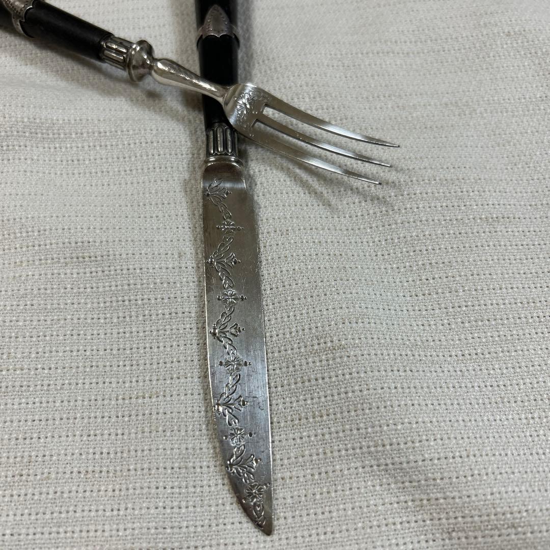 アンティーク　高級　シェフィールド 製　ロバーツ&ベルク　カトラリー　イギリス製