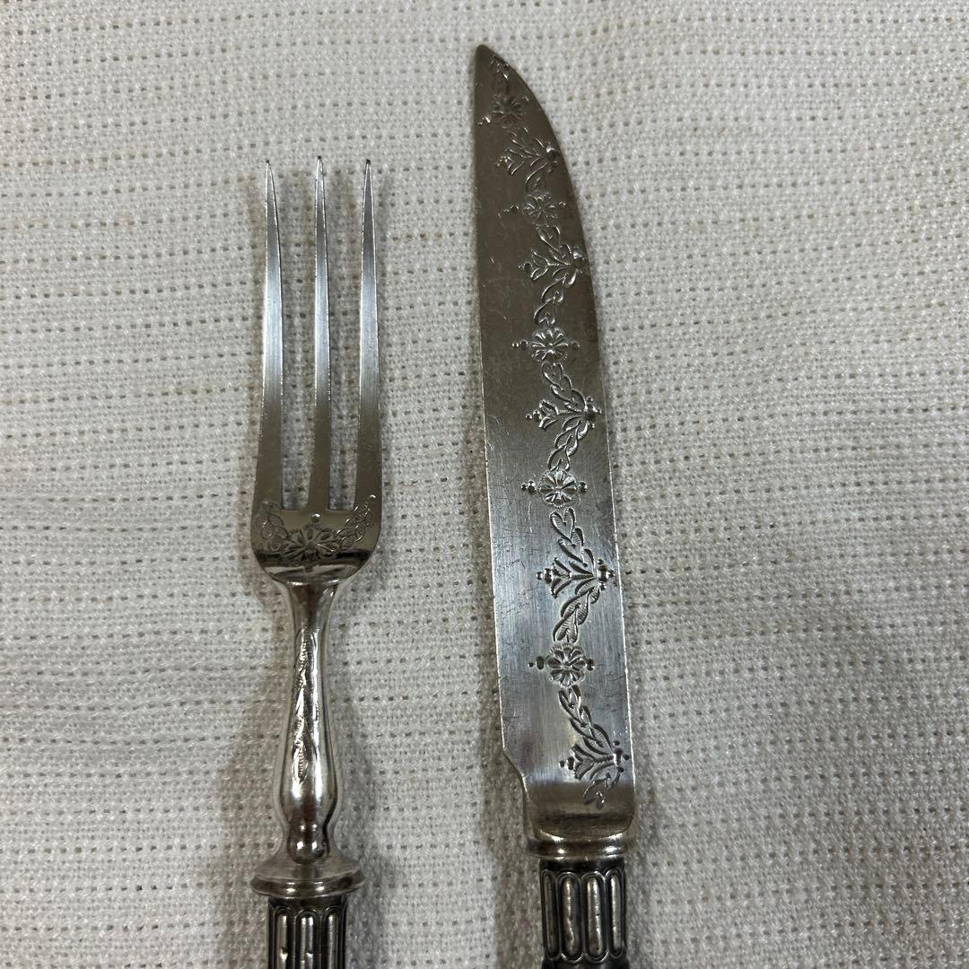アンティーク　高級　シェフィールド 製　ロバーツ&ベルク　カトラリー　イギリス製