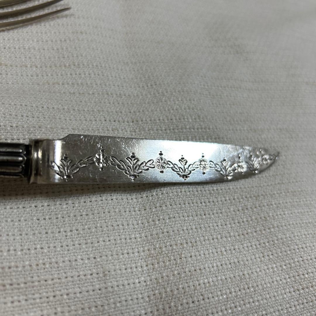 アンティーク　高級　シェフィールド 製　ロバーツ&ベルク　カトラリー　イギリス製