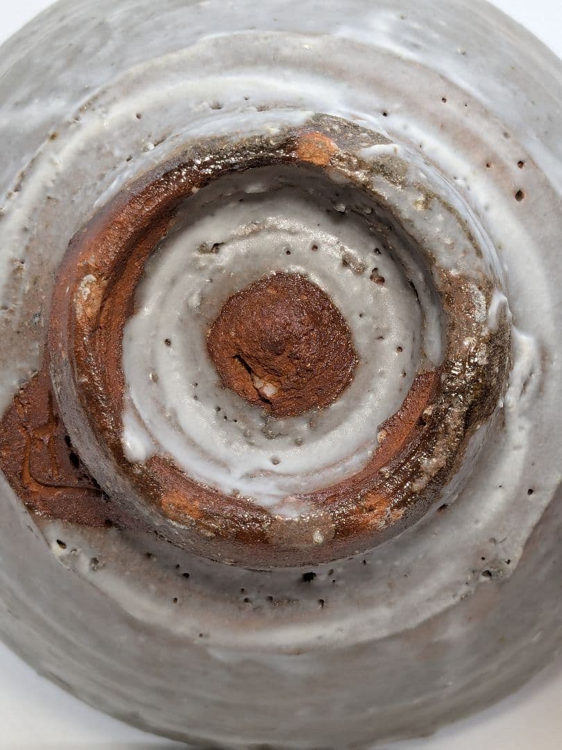 草胆庵 植草達郎 萩焼 茶盌 共箱共布 抹茶碗 抹茶茶碗 茶道具 茶器