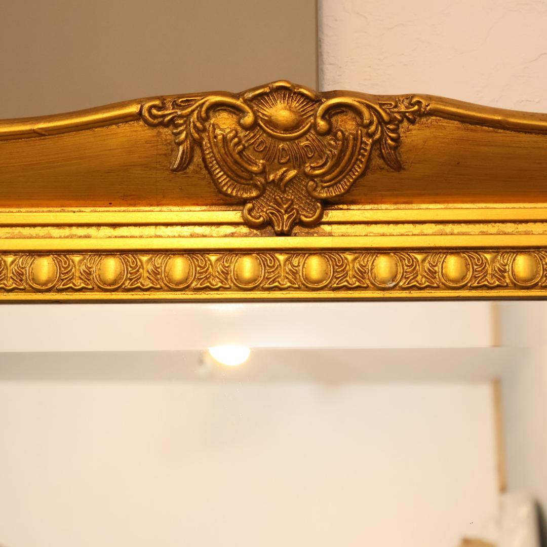 アンティーク調 ウォールミラー 全身鏡 ヴィンテージ エレガント クラシカル