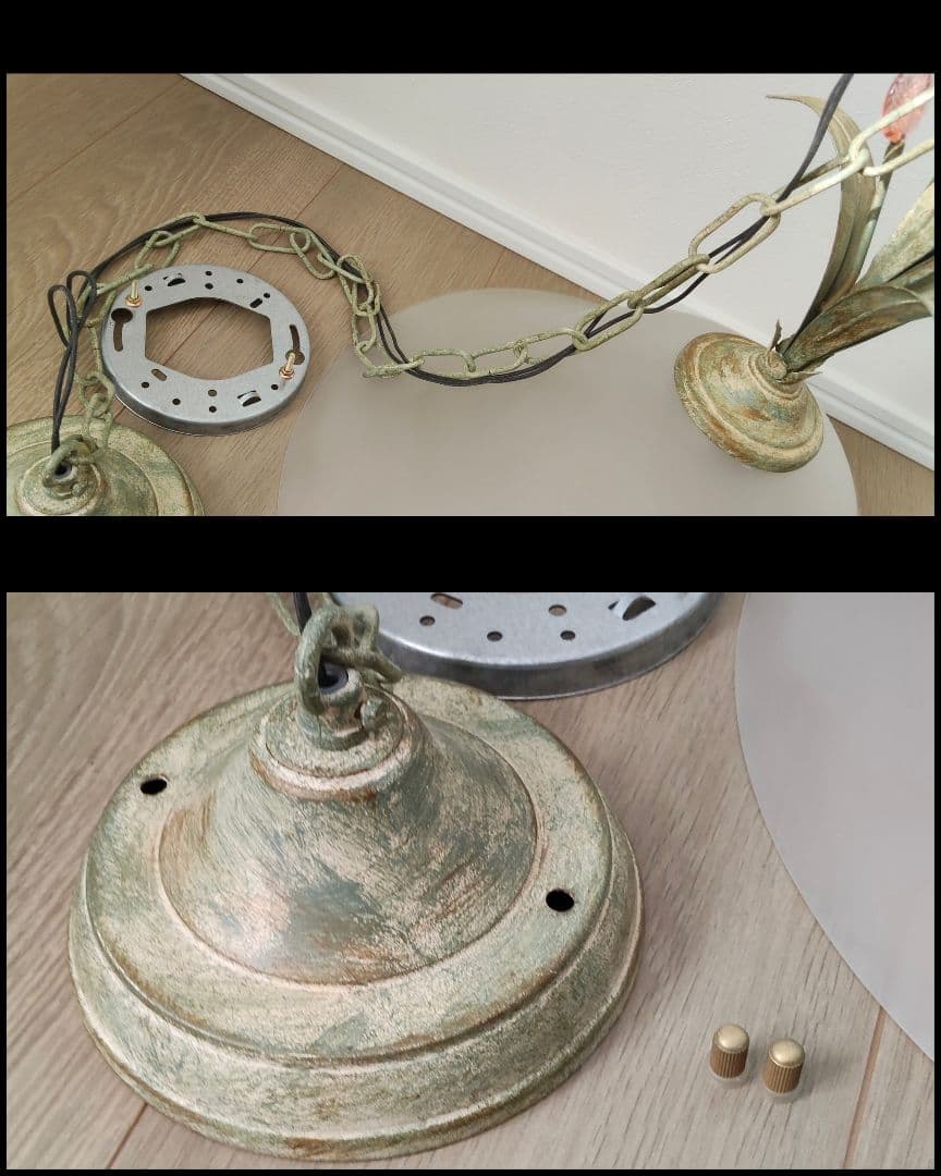 イタリア製 イルム ILUM 花型飾り コイズミ 天井照明 ペンダントライト