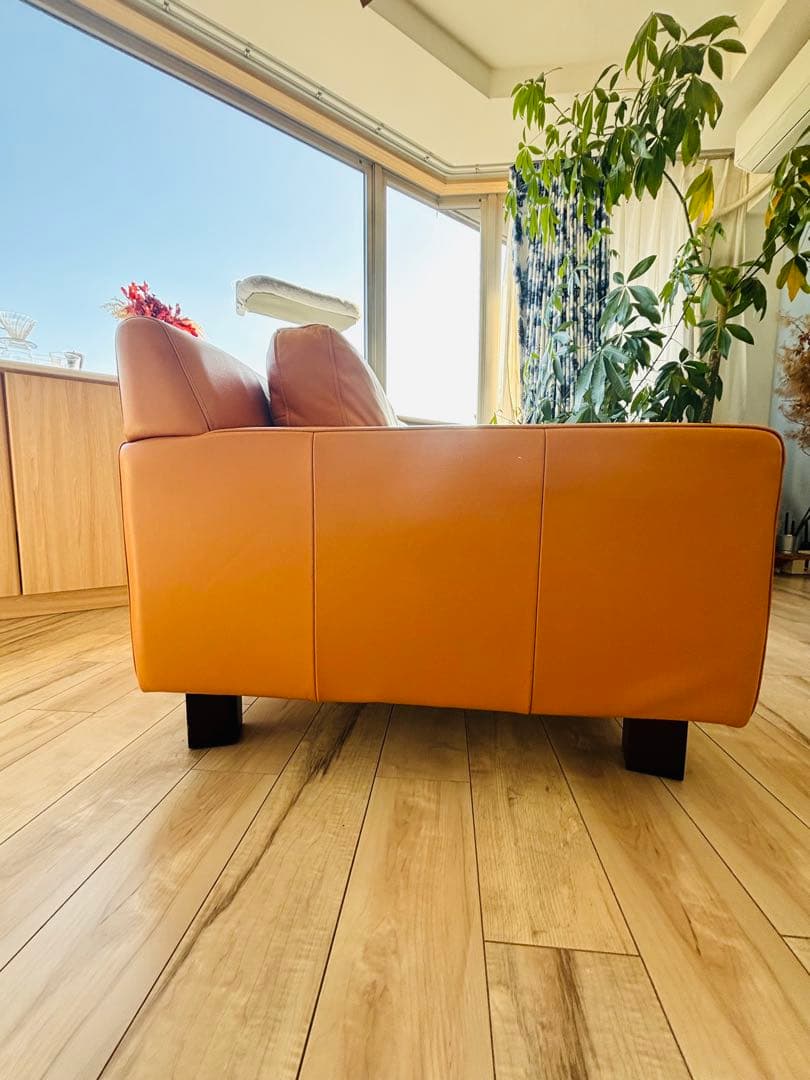 セリュー ソファ 1600スムース キャメル