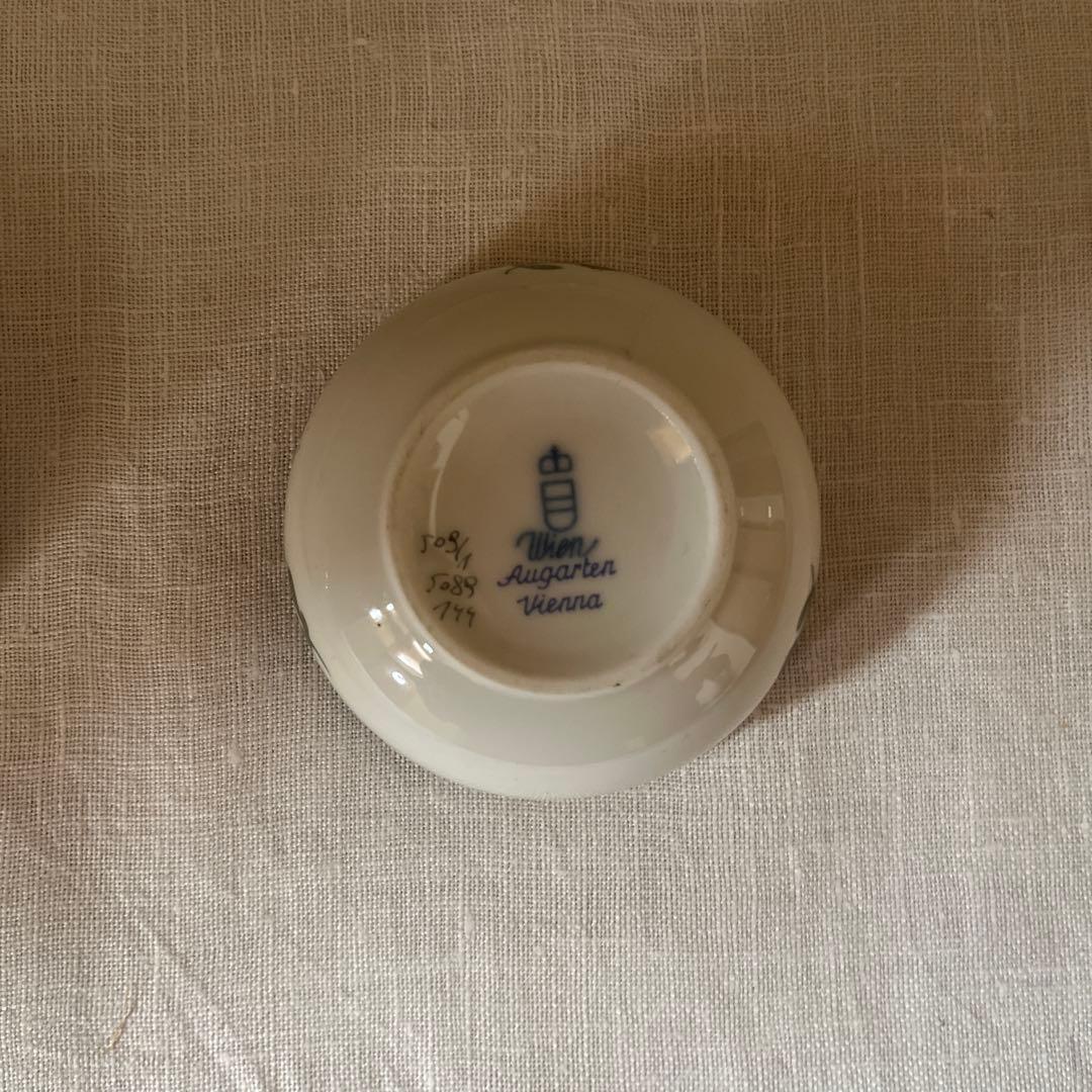 アウガルテン　Augarten 蓋付き小物入れ 2個セット　オウガルテン