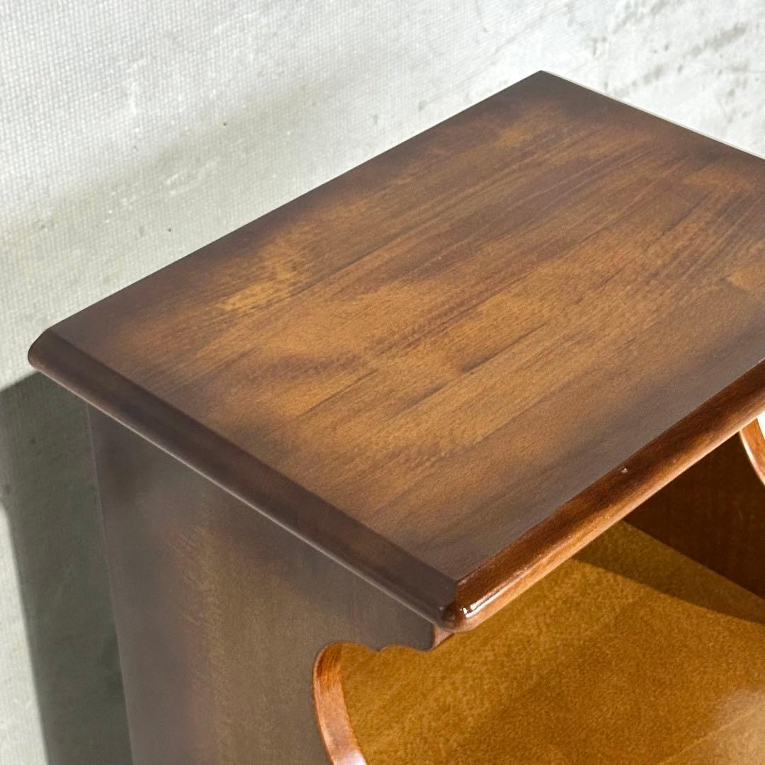 ✦昭和レトロ✦カリモク 電話台｜キャビネット 喫茶店・店舗什器 karimoku