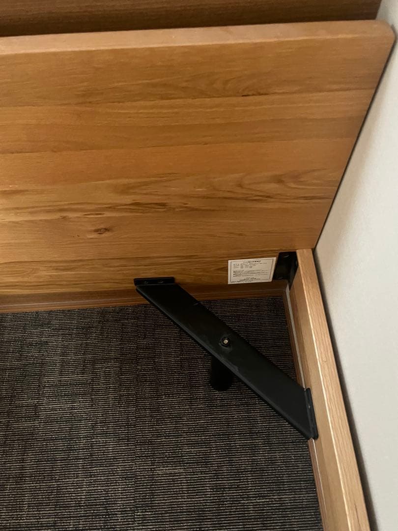 無印良品 ダブル ベッドフレーム オーク材