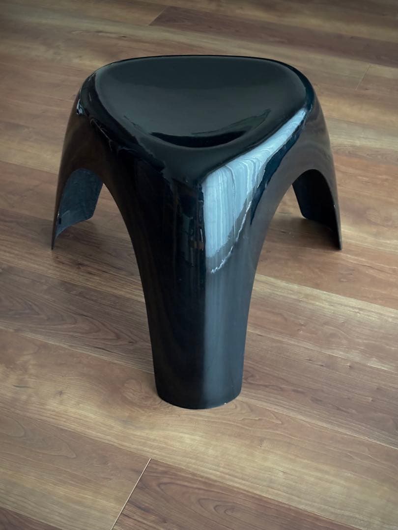 habitat Sori Yanagi デザイン スツール 黒