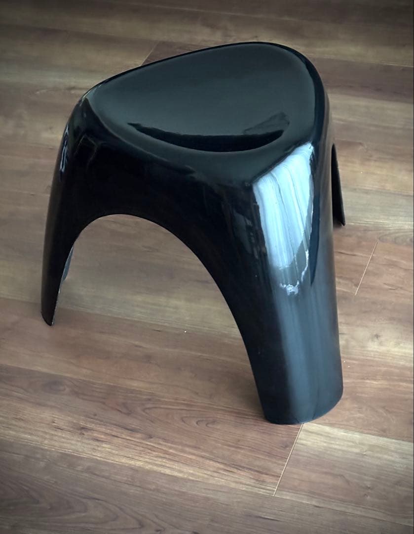 habitat Sori Yanagi デザイン スツール 黒