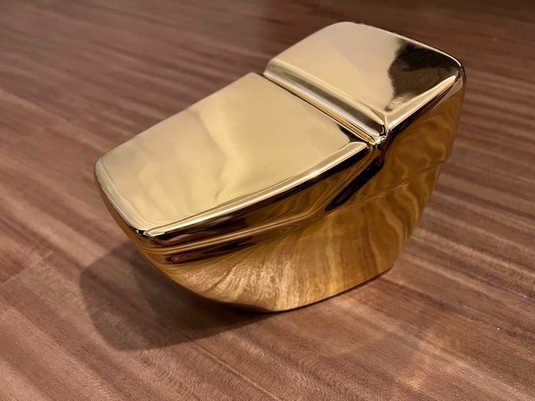 レジオミニ（貯金箱） 金の トイレ ゴールド REGIO-MINI ミニチュア
