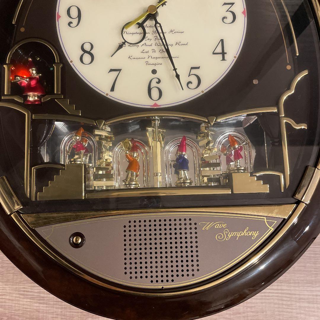 セイコーウェーブシンフォニー電波からくり時計RE551B - メルカリ