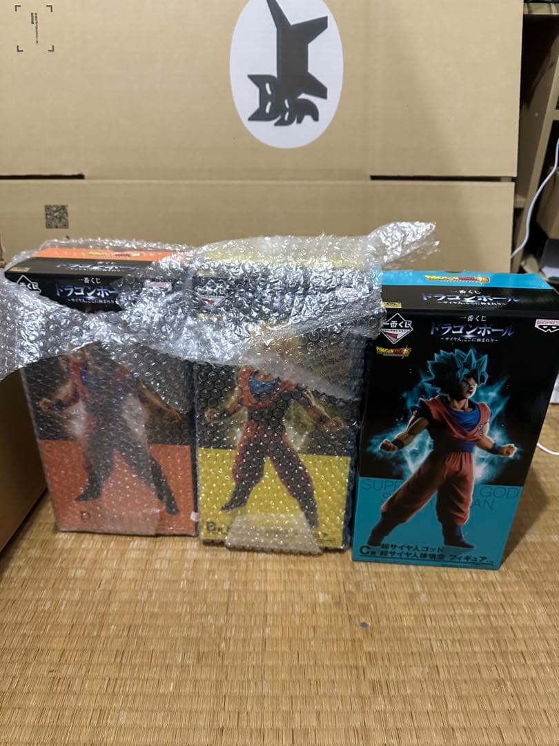 ドラゴンボール 一番くじ B賞 C賞 D賞 孫悟空 フィギュア 未開封 3点