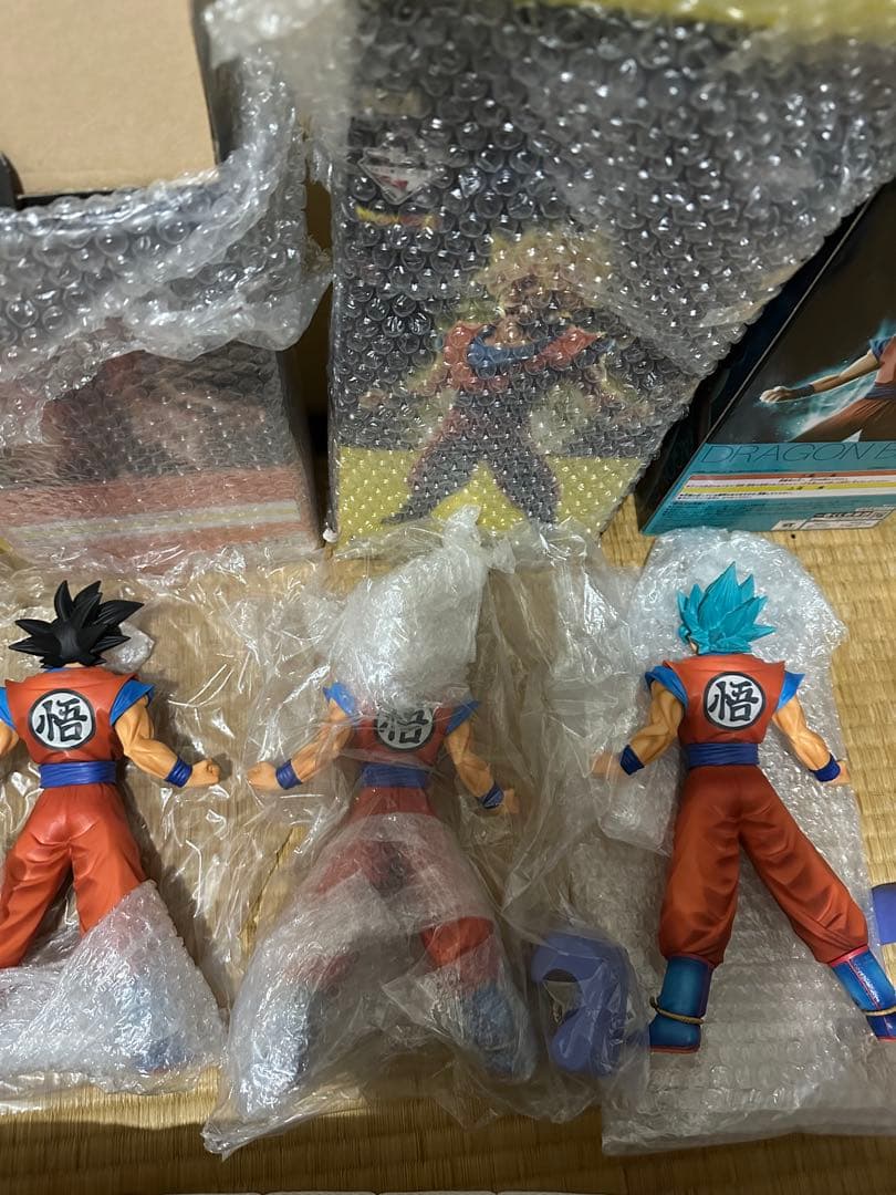 ドラゴンボール 一番くじ B賞 C賞 D賞 孫悟空 フィギュア 未開封 3点