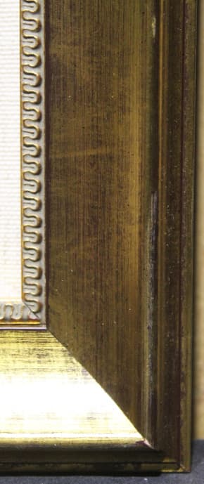 デイル・ターブッシュ【エメラルドムーン】オリジナル 油彩 変形10号