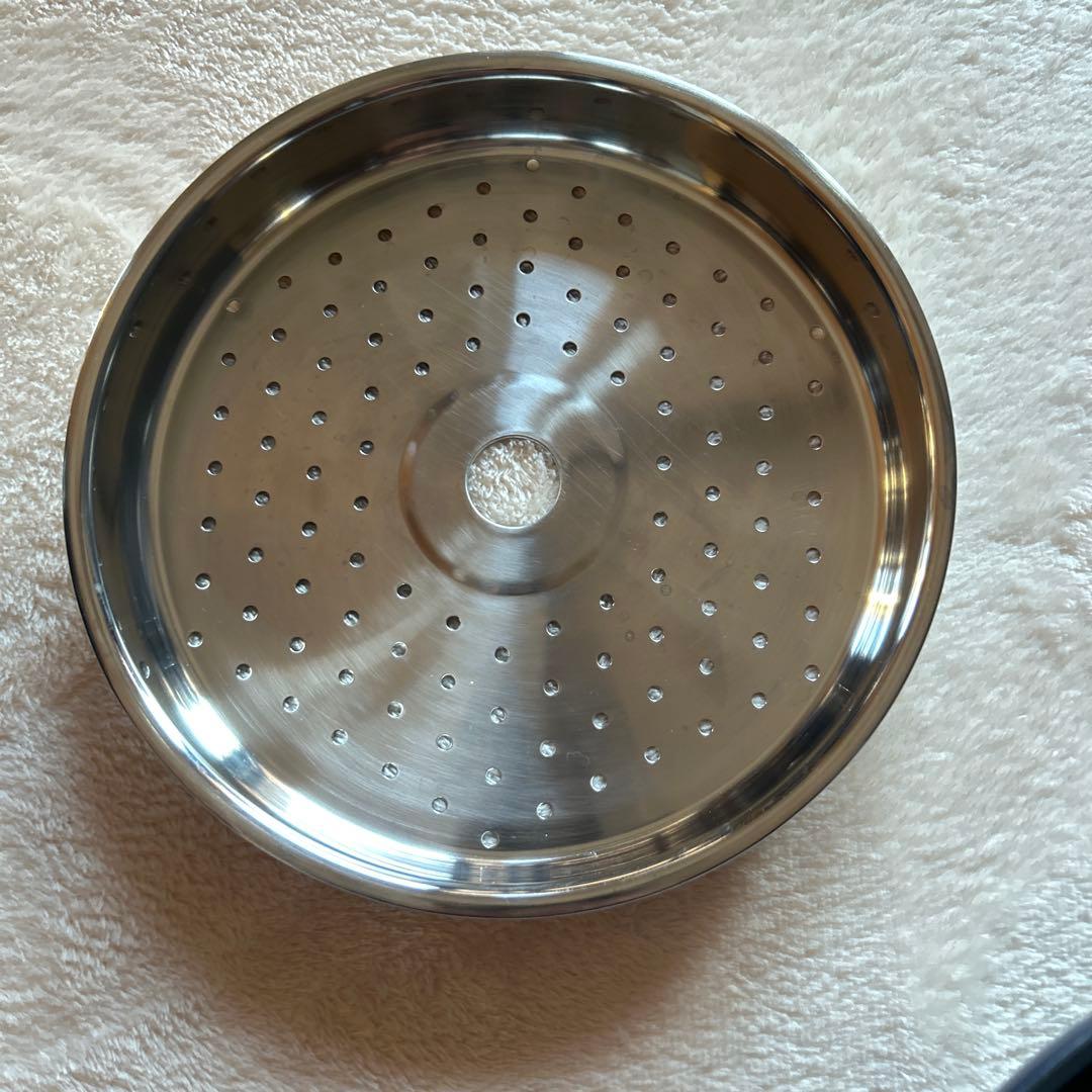 栗原はるみ　万能鍋　小　蒸し器付き