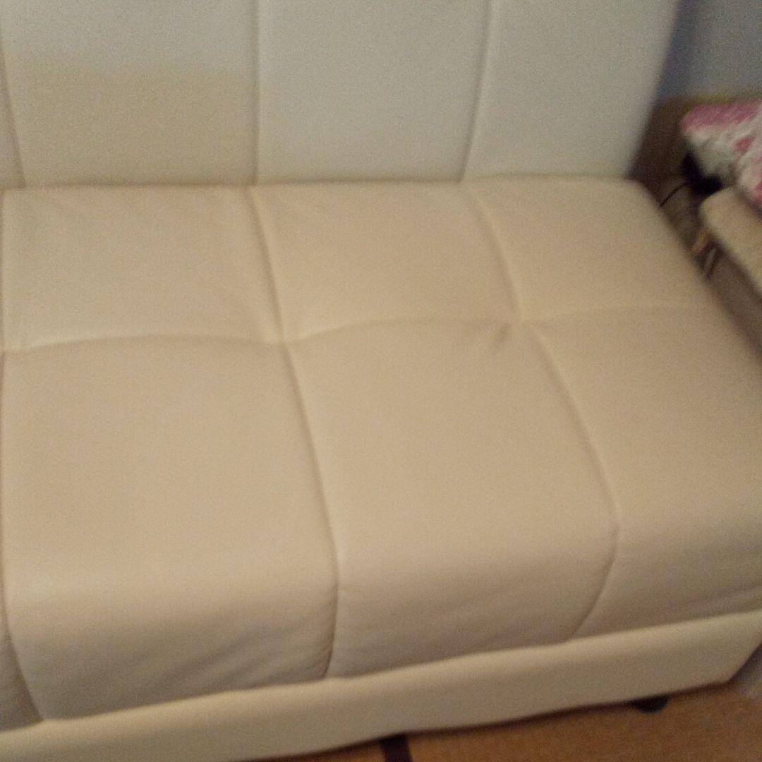 ニトリコーナーソファー ホワイト